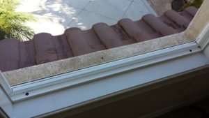 Filthy tracks after