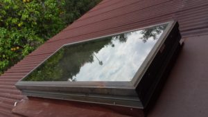 Rusty Skylight ext clean
